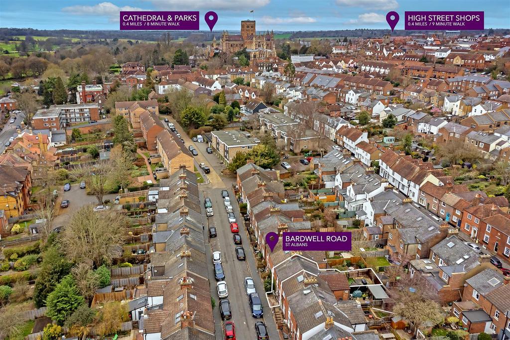 Bardwell Road, St. Albans 2 bed terraced house for sale £595,000