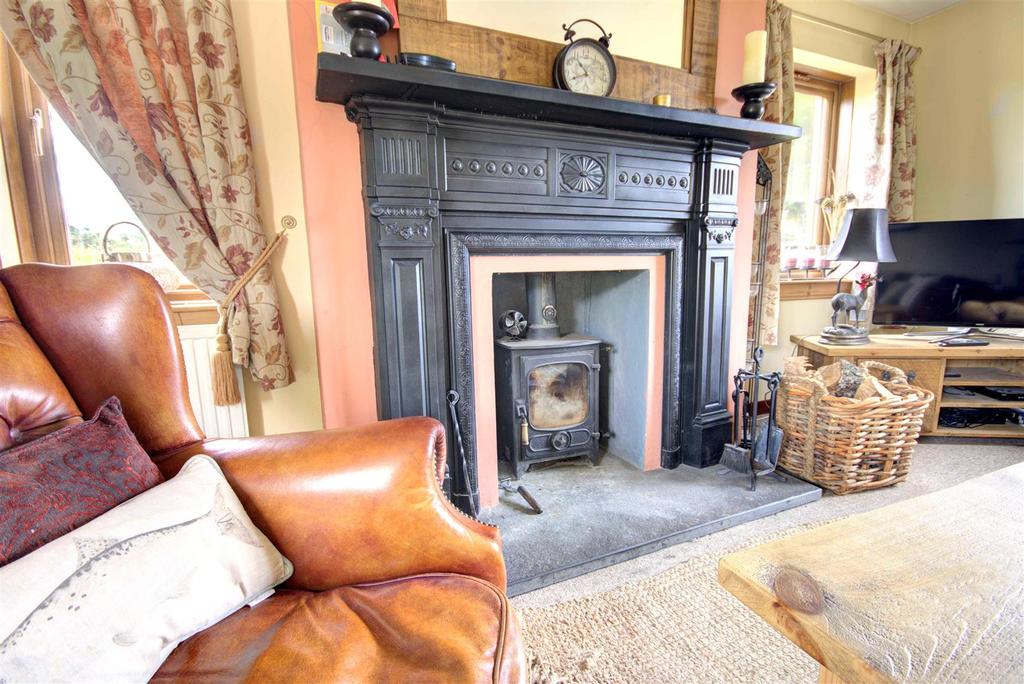 Feature fireplace