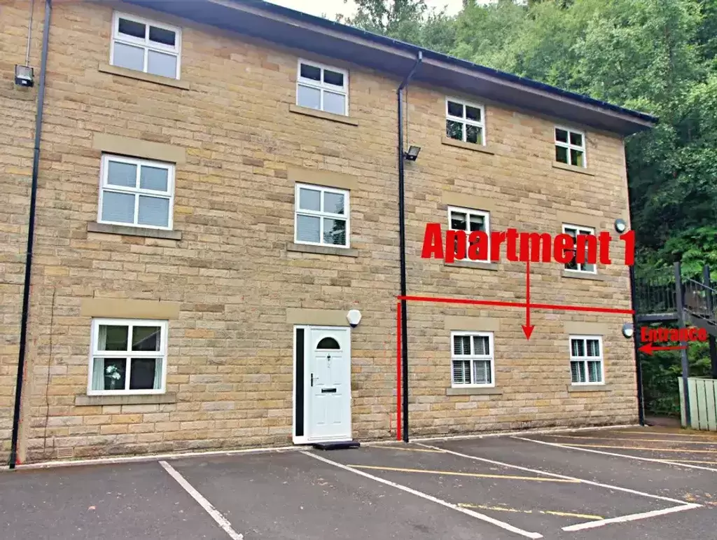 Holden Vale House, Road, Helmshore BB4 4QR 2 bed ground floor flat £160,000