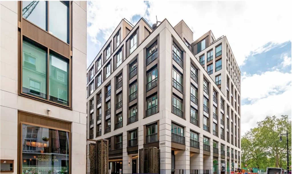 1 Ashburton Place, London, W1J 1 bed flat £15,167 pcm (£3,500 pw)
