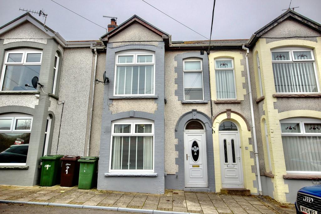 Fairview Terrace, Pontlottyn, Bargoed 3 bed terraced house for sale £
