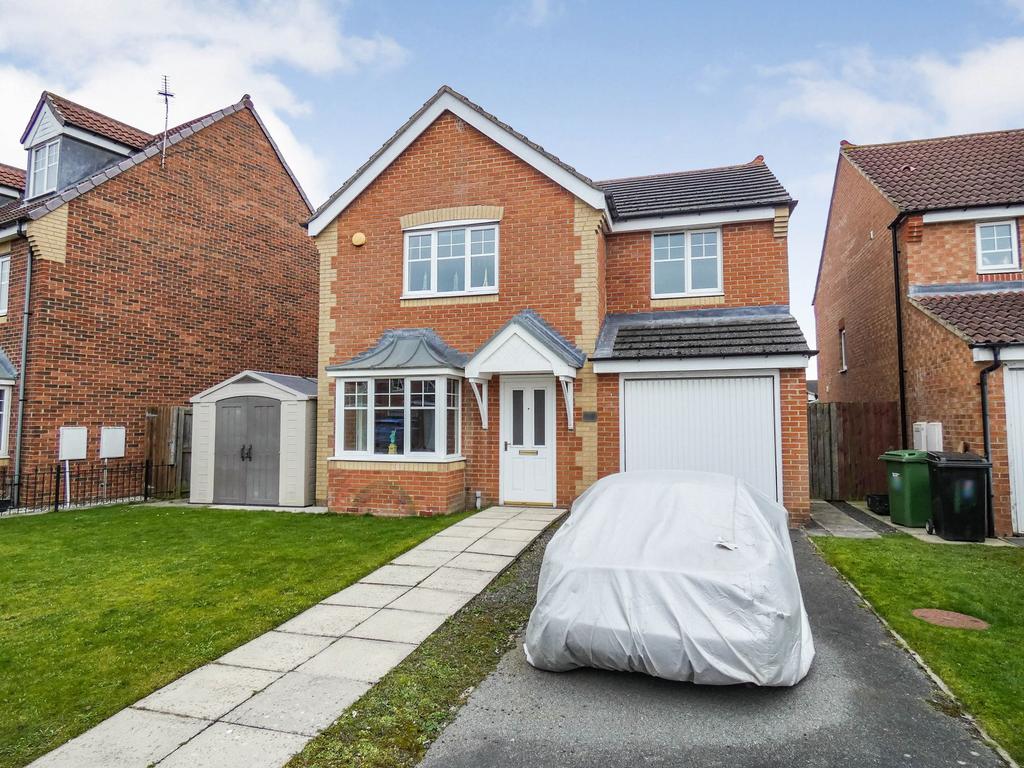 Rothbury Drive, Ashington, Northumberland, NE63 8TJ 4 bed detached