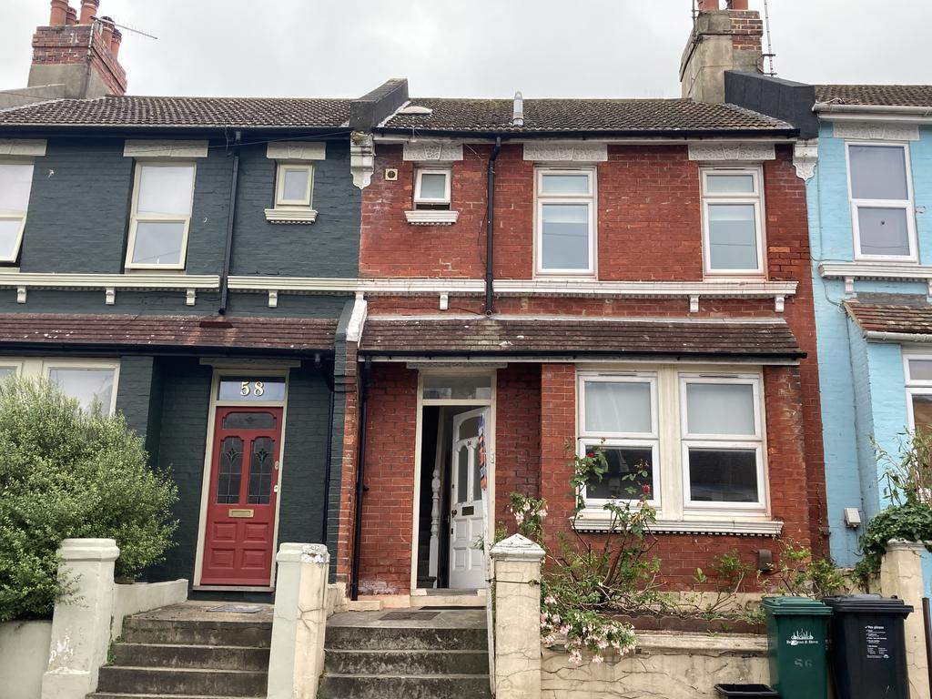 Redvers Road, Brighton BN2 4 bed terraced house £2,100 pcm (£485 pw)