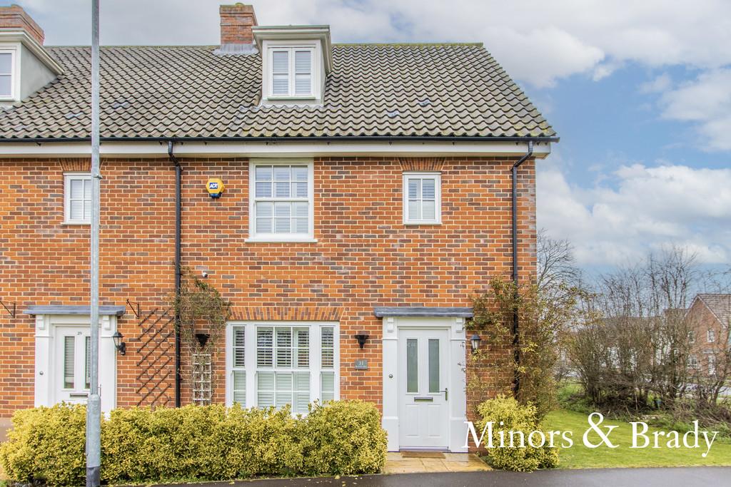 Byfords Way, Watton 3 bed end of terrace house for sale £300,000