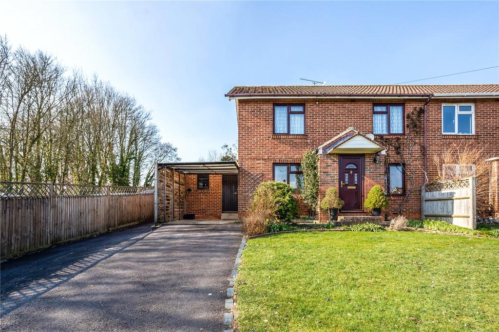 Roman Road, Stockbridge, Hampshire, SO20 3 bed semidetached house for