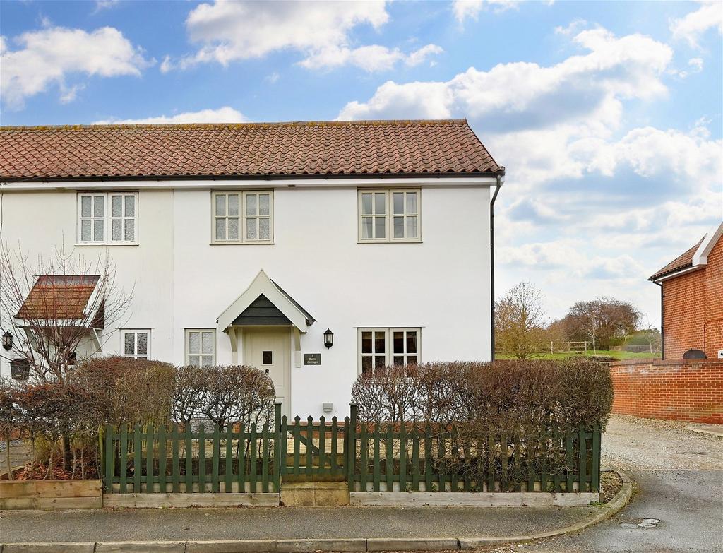 Kettleburgh, Nr Framlingham, Suffolk 3 bed semidetached house £350,000