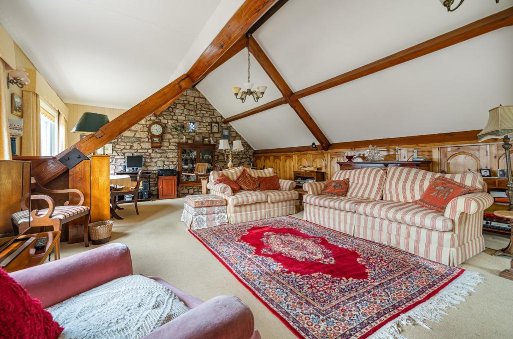 Piltown, West Pennard, Nr West... 4 bed detached house £490,000