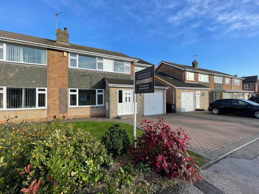 Beckwith Road, Harrogate, HG2 4 bed semidetached house £1,950 pcm (£