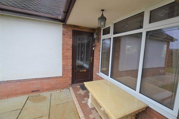 Covered front porch