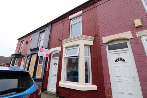 2 bedroom terraced house to rent, Somerton Street, Liverpool, Merseyside, L15