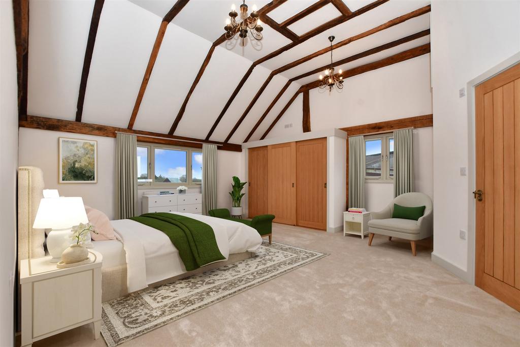 Bedroom 1 Staged