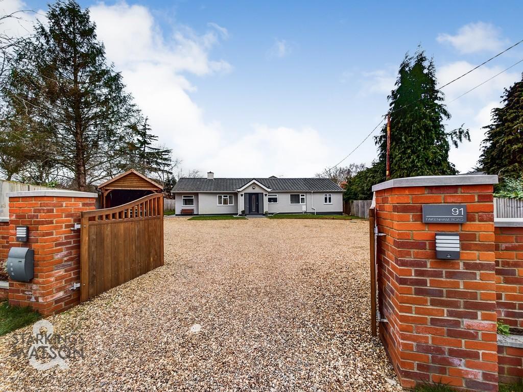 Fakenham Road, Taverham, Norwich 4 bed detached bungalow for sale £550,000
