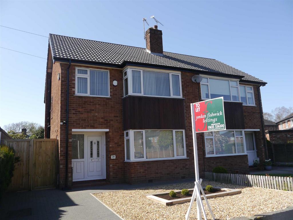 Buckingham Road, WILMSLOW 3 bed semidetached house £1,800 pcm (£415 pw)
