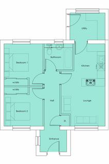 2 bedroom end of terrace house for sale, Plot 1 Kirkland Crescent, Dalry, KA24 5EA