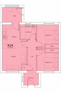 2 bedroom end of terrace house for sale, Plot 2 Kirkland Crescent, Dalry, KA24 5EA