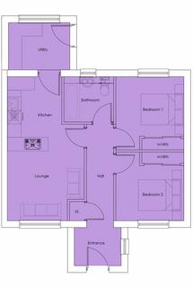 2 bedroom terraced house for sale, Plot 3 Kirkland Crescent, Dalry, KA24 5EA