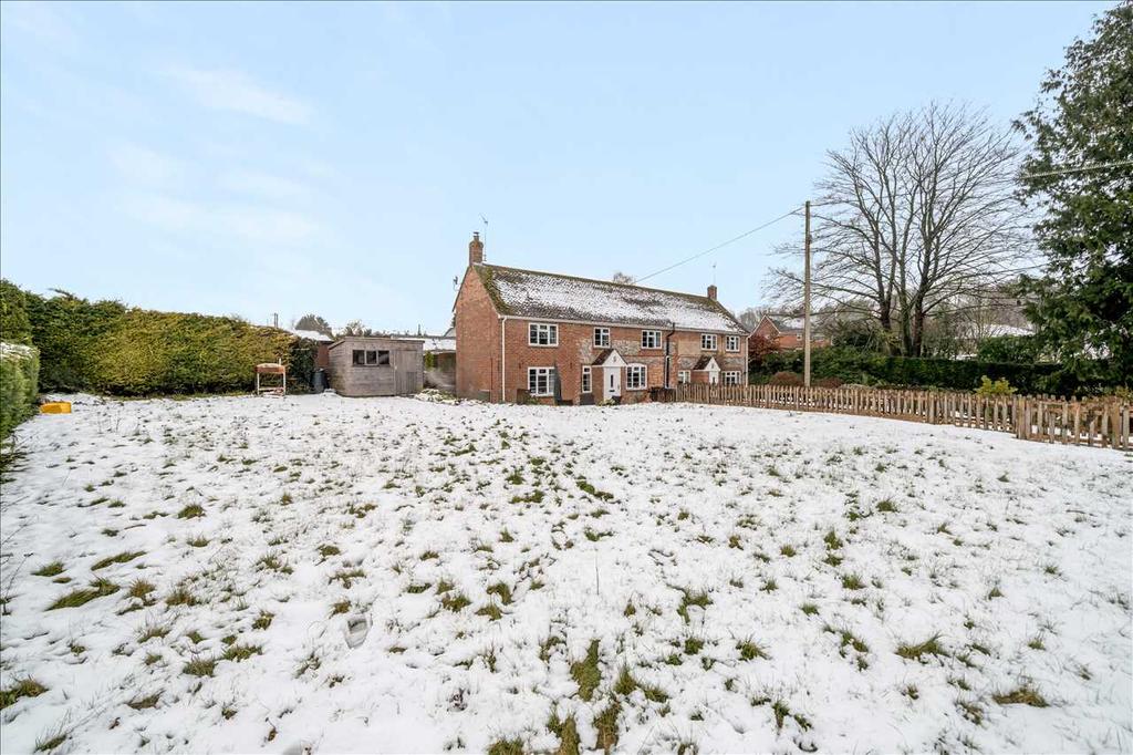 Brunton, Collingbourne Kingston, Marlborough 3 bed semidetached house
