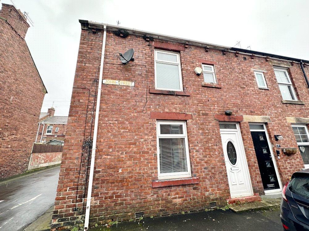 John Street, No Place, Stanley, DH9 3 bed end of terrace house £495