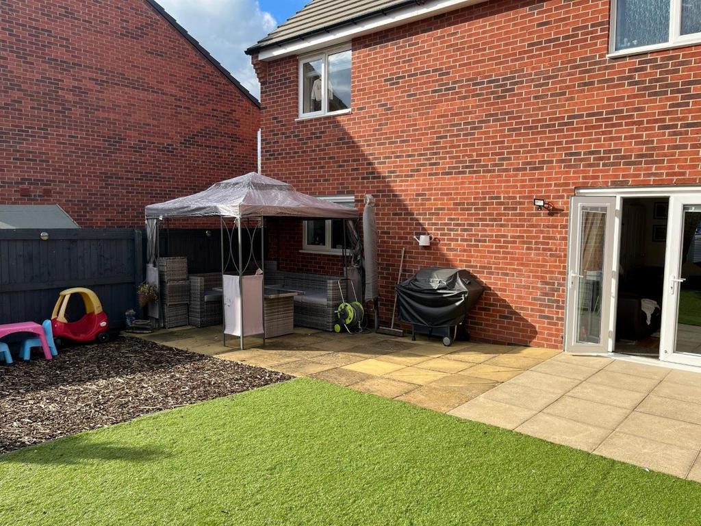 Rear garden