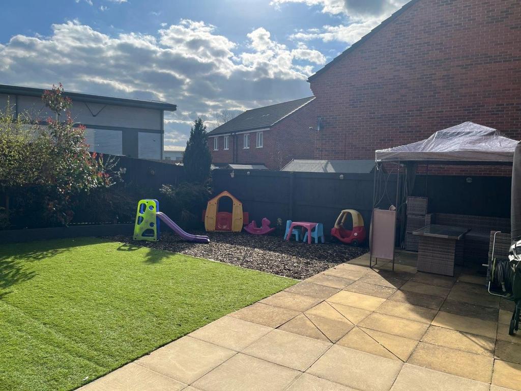 Rear garden