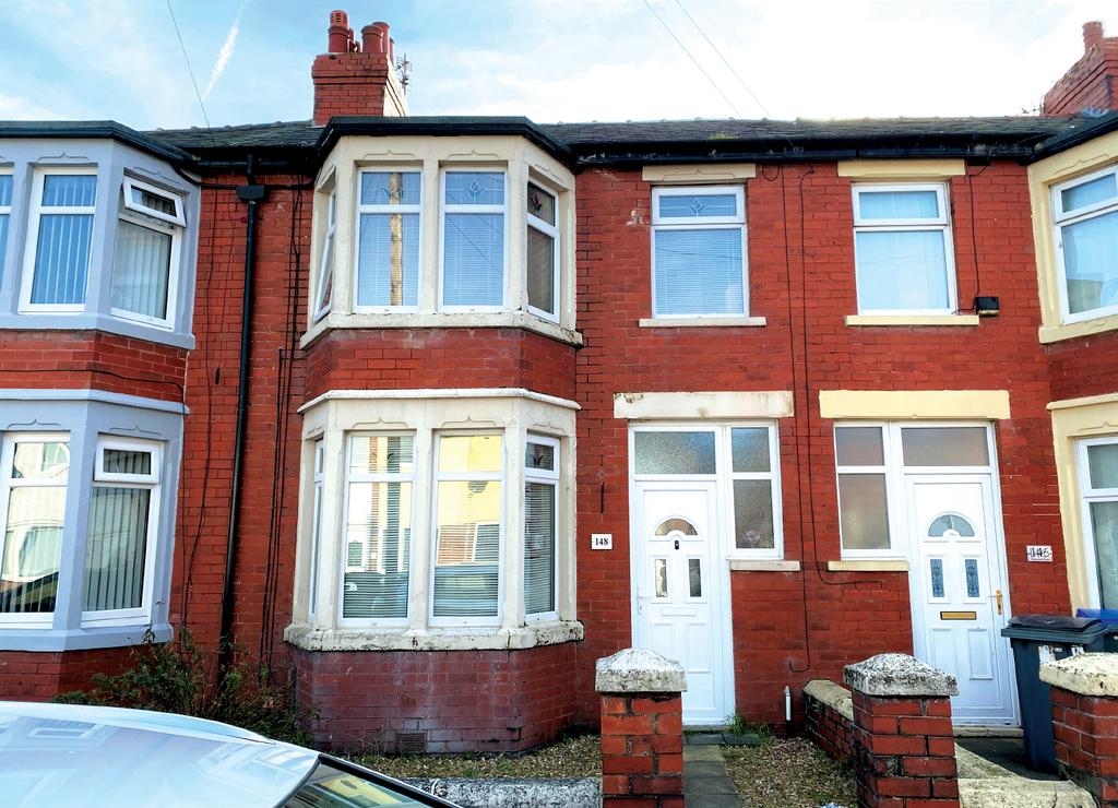 148 Harcourt Road, Blackpool 3 bed terraced house £30,000