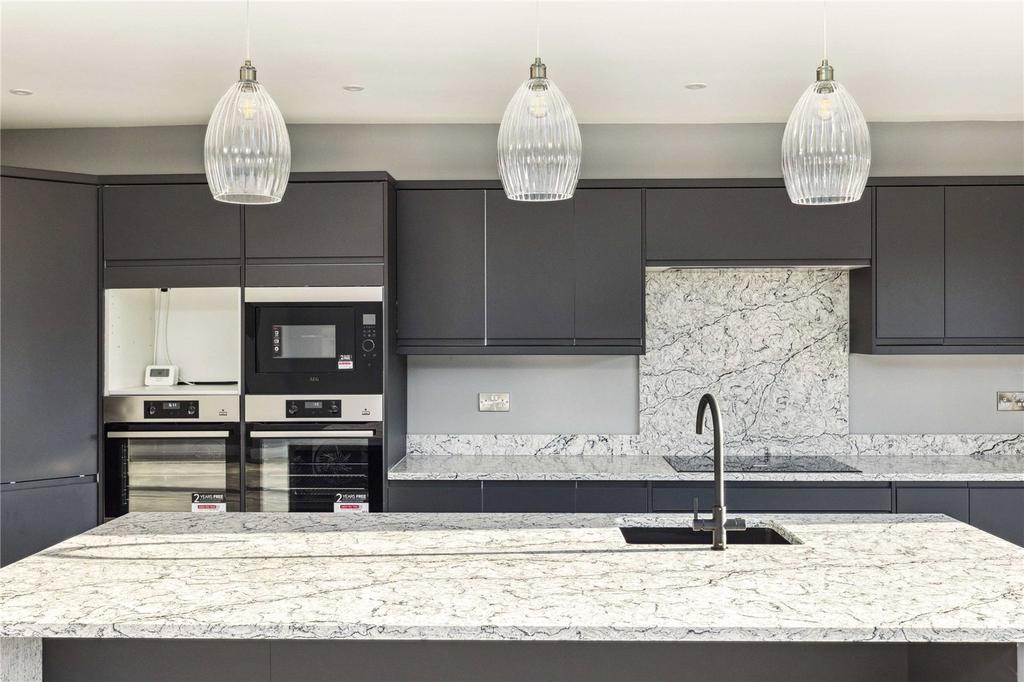 Kitchen and Island