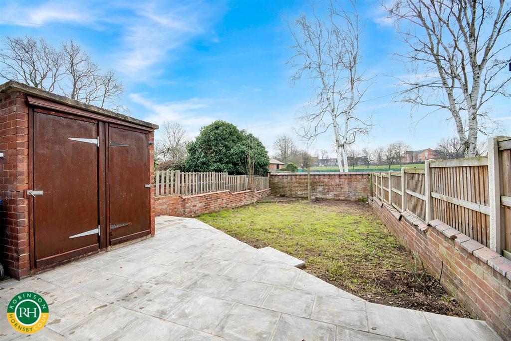 Rear garden
