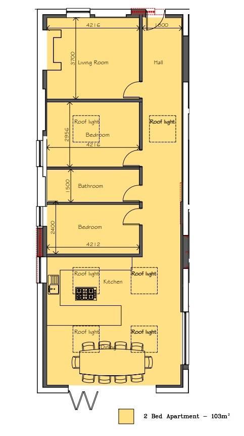 George Cottage Proposed Floorplan