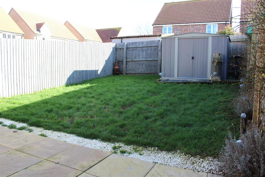 Rear garden