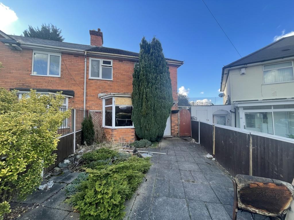 Overton Road, Acocks Green 3 bed end of terrace house £150,000