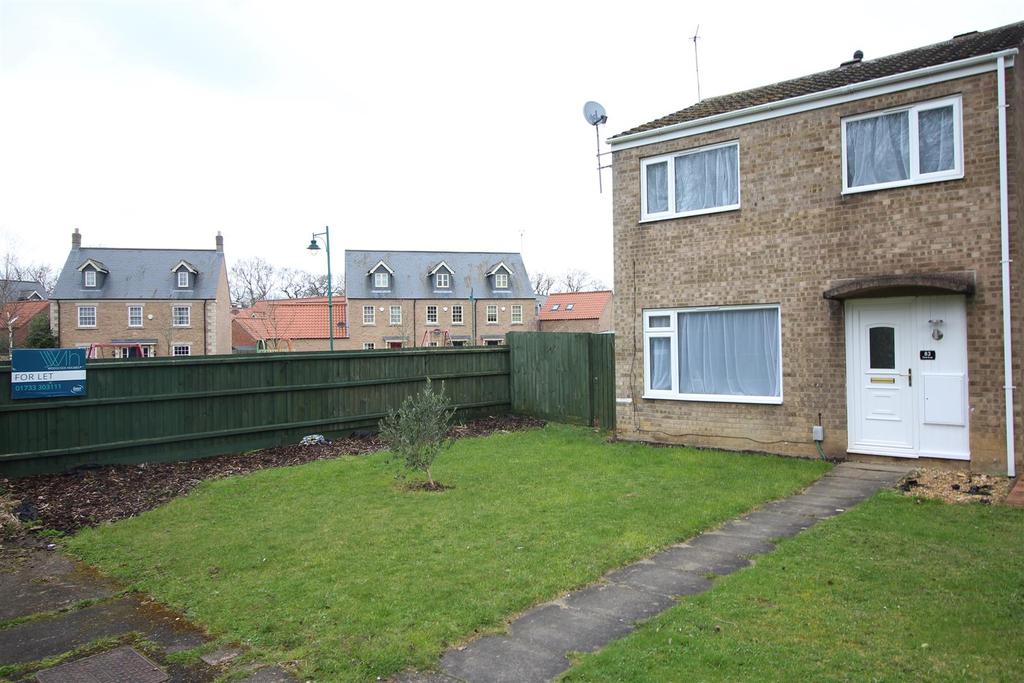 Deerleap, South Bretton, Peterborough 3 bed end of terrace house £950