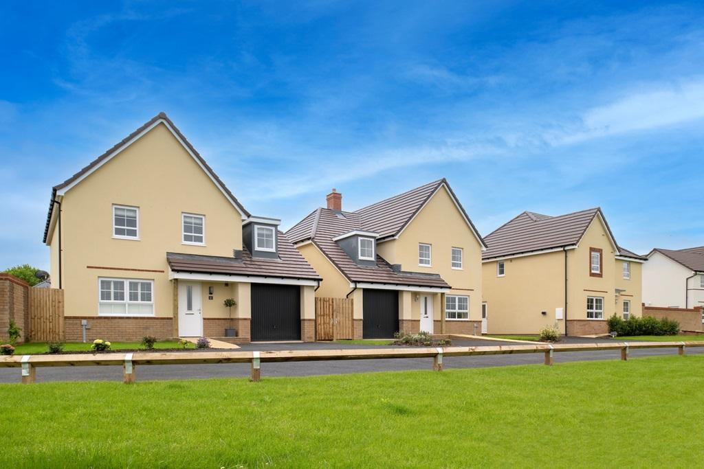 Outside view of the Ascot 4 bedroom home