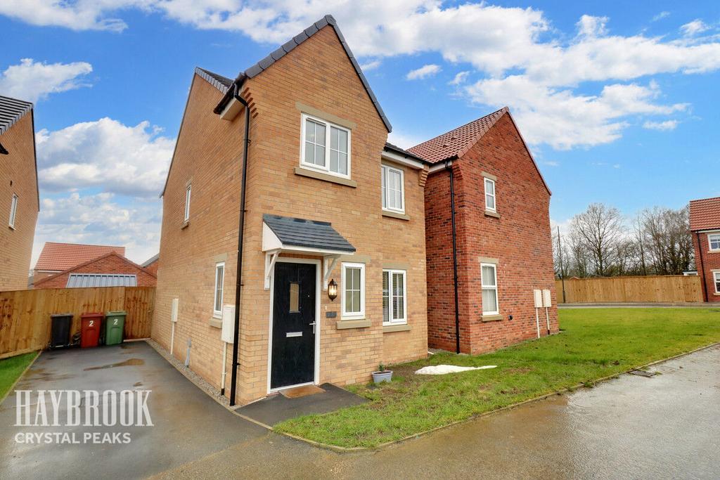 Fieldside Close, Chesterfield 3 bed detached house for sale £234,995