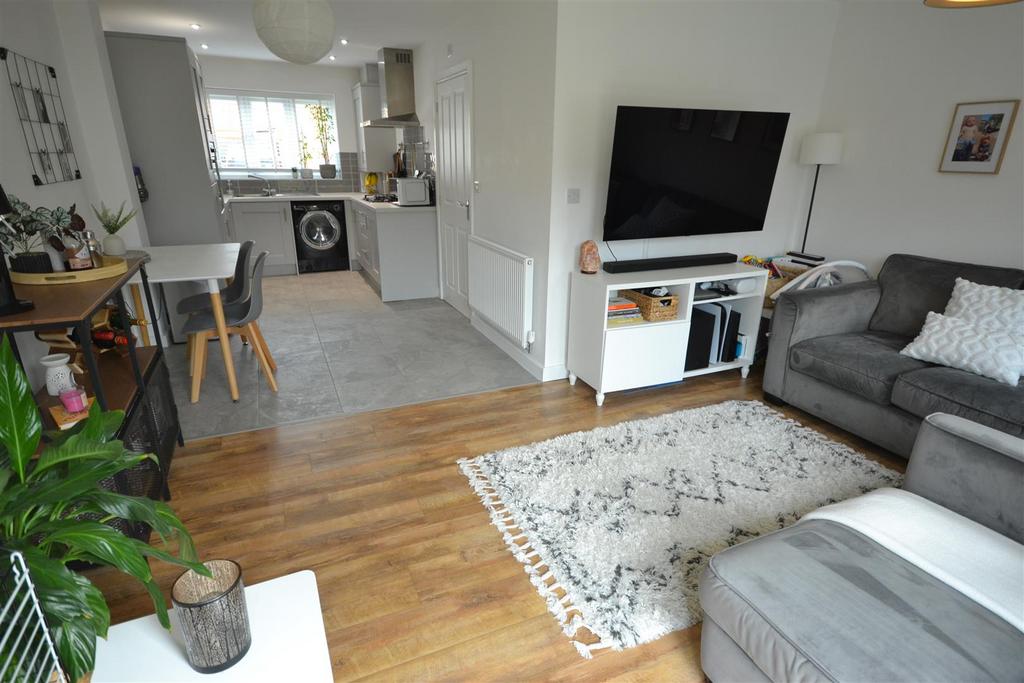 Open plan living room