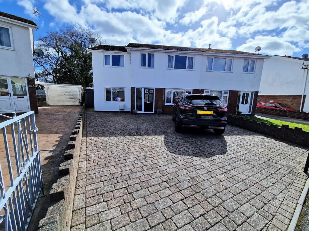 Gelliaur, Pencoed, Bridgend 4 bed semidetached house for sale £340,000