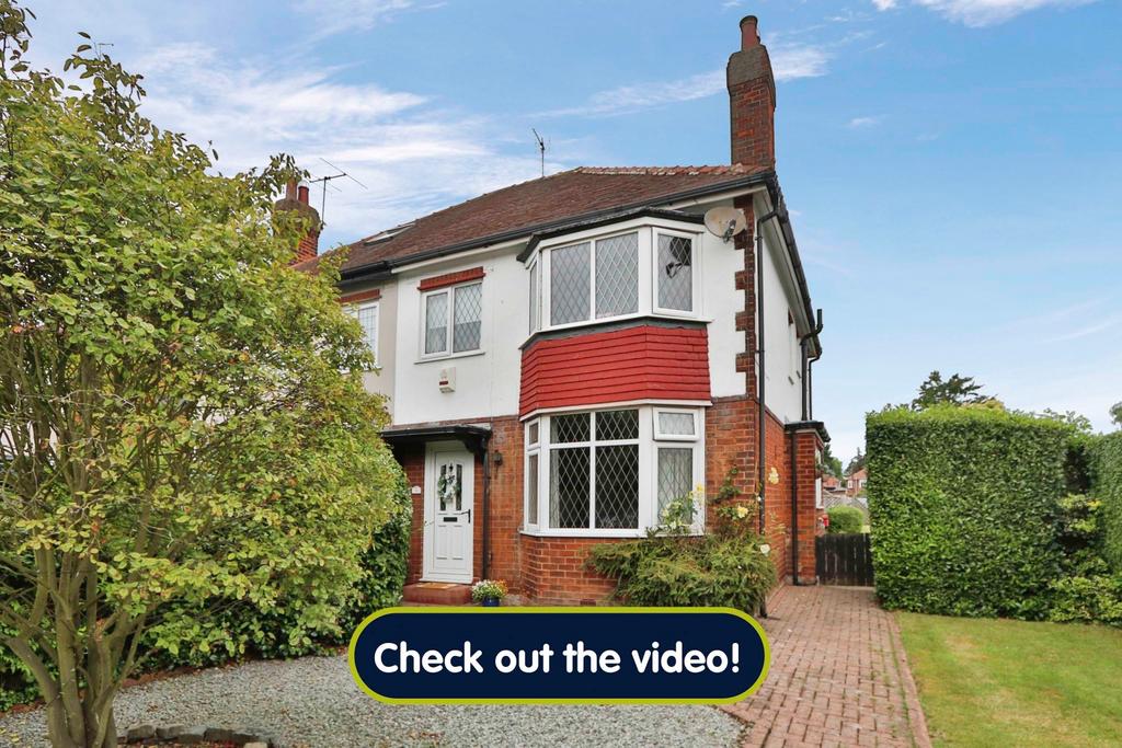 Kingsway, Cottingham, HU16 5BB 3 bed semidetached house £290,000