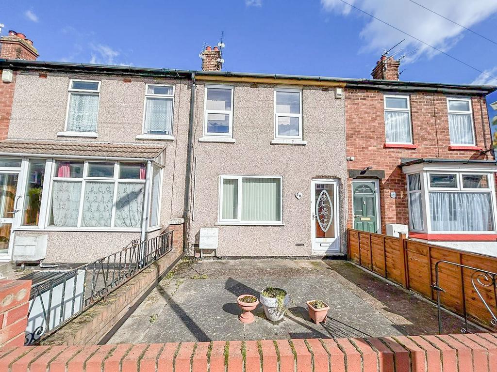 Fairfax Road, Grimsby, North East... 2 bed terraced house for sale £