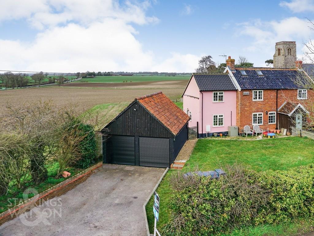 Church Cottage, Top Road, Ilketshall St Lawrence 3 bed cottage for sale