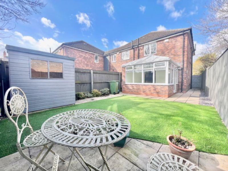Rear garden