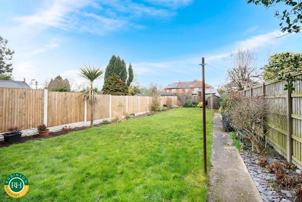 Rear garden