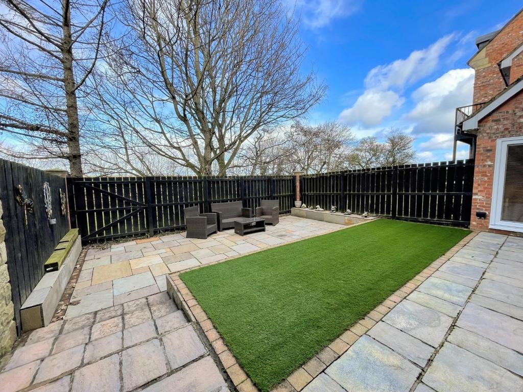Rear garden