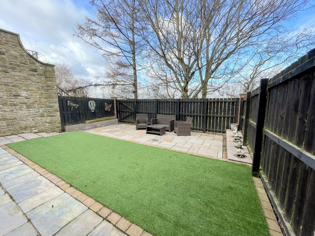 Rear garden