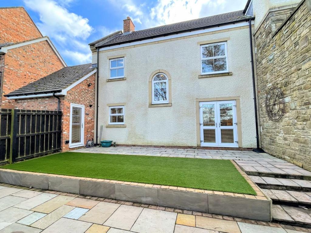 Rear garden