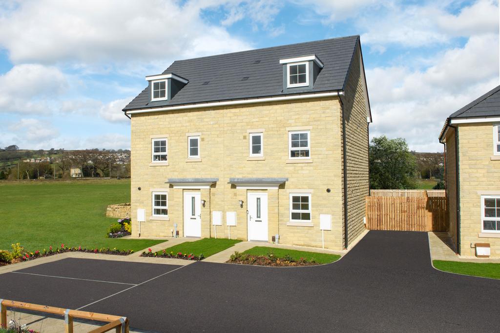External view of the Woodcote 4 bed...