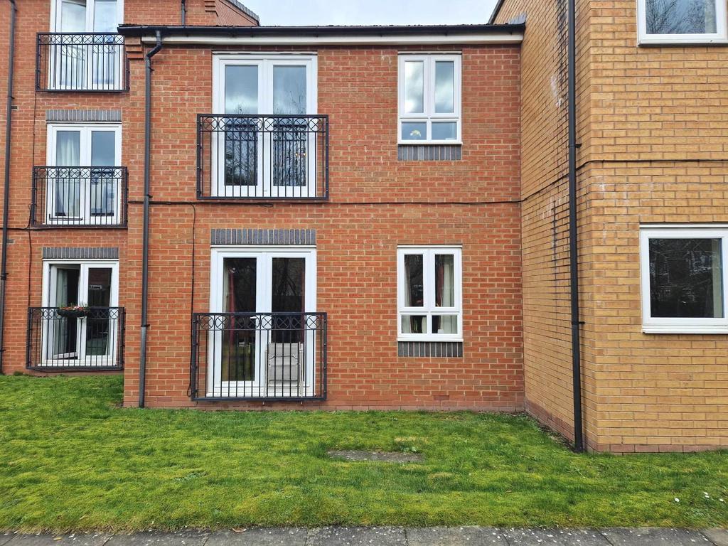 Rear of property