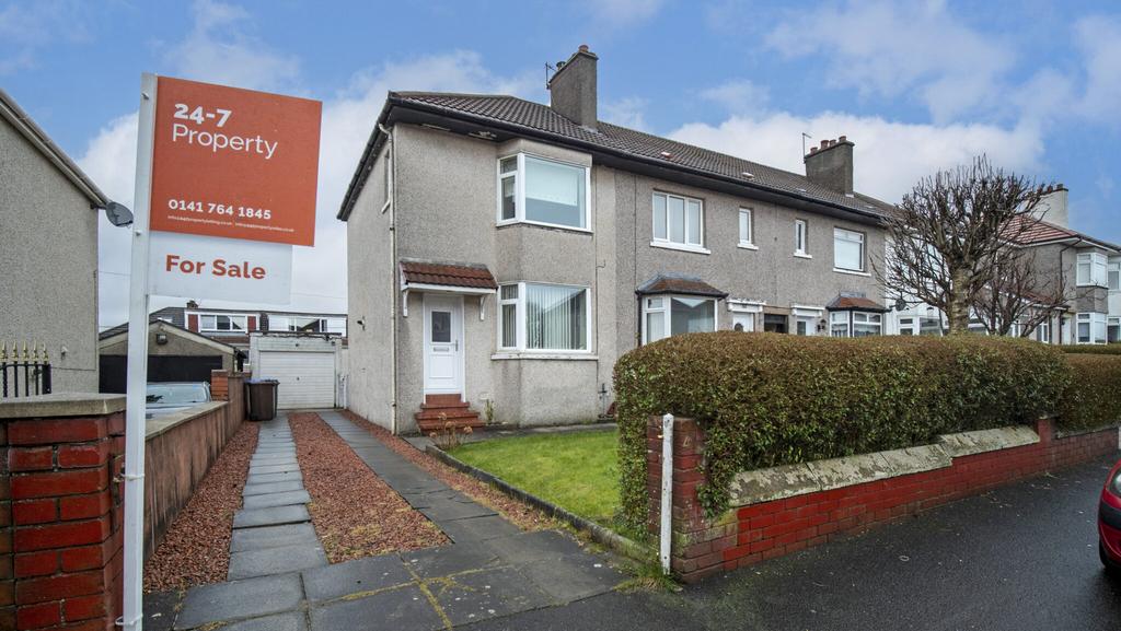 Bents Road, Garrowhill 2 bed end of terrace house for sale £149,999