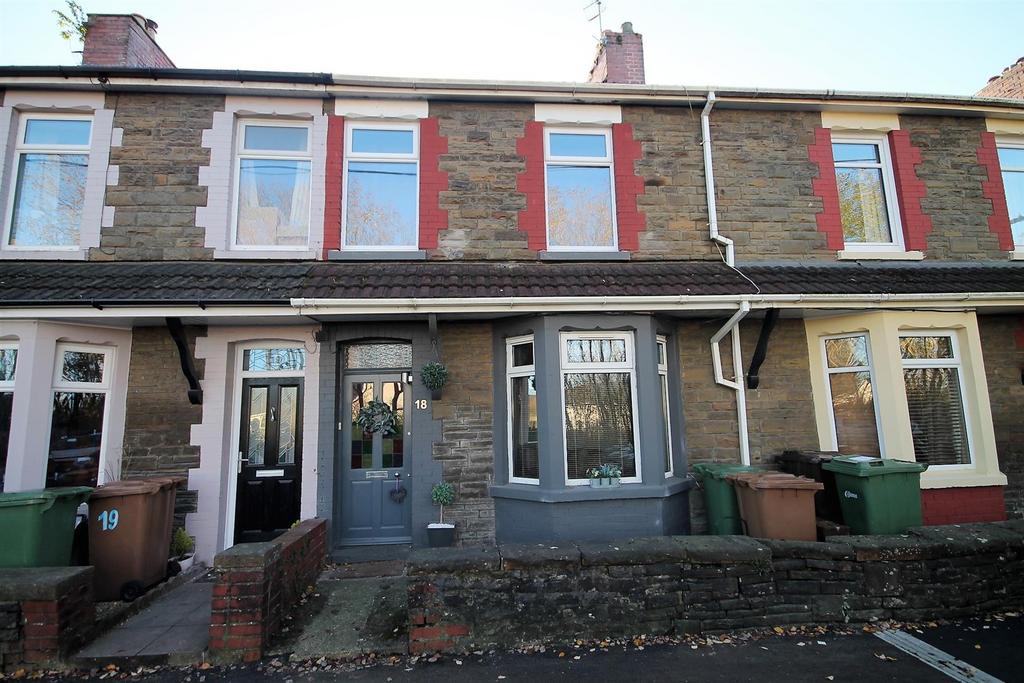 Railway Terrace, Caerphilly 3 bed terraced house for sale £225,000