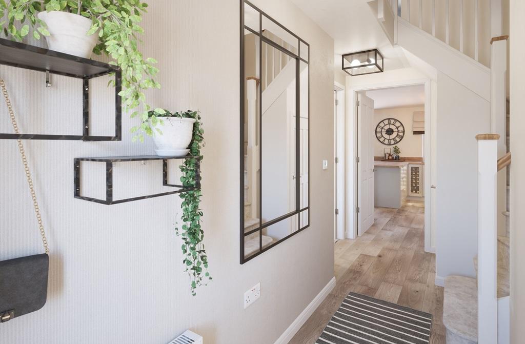 Entrance hall in a 4 bed Chester