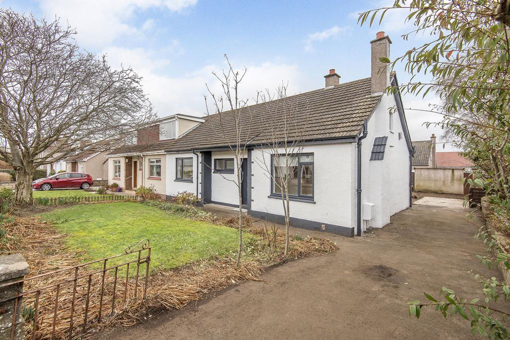 59 Balgillo Road, Broughty Ferry... 3 bed semi-detached bungalow - £230,000