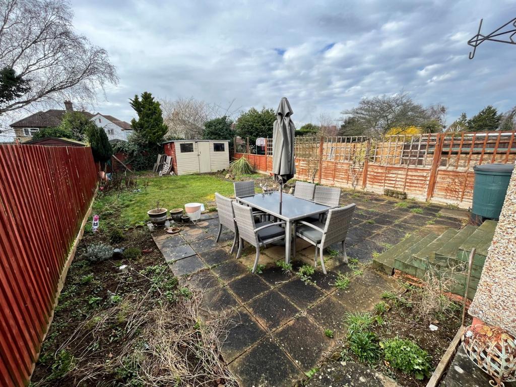 Rear garden